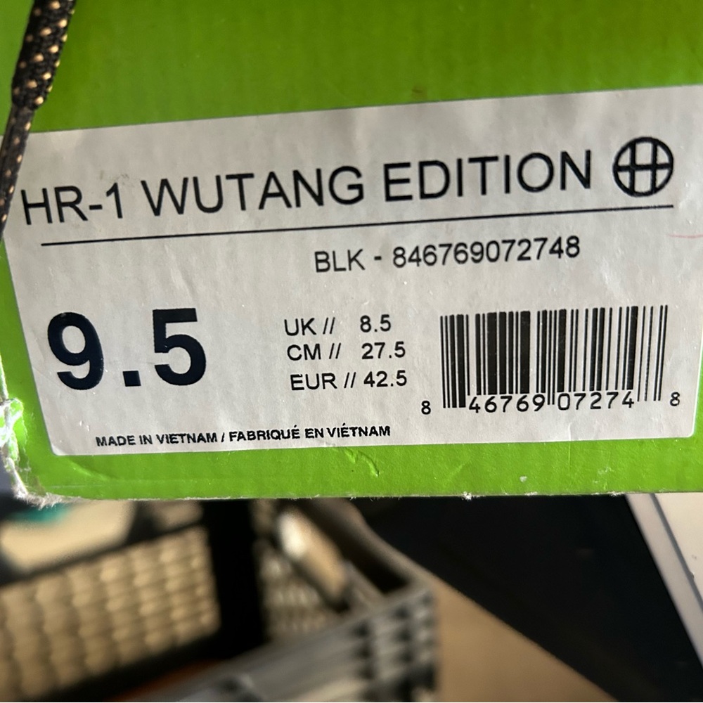 HUF X Wutang HR-1 Boots Limited Edition 20th Anniversary NEW Size 9.5 Shoes